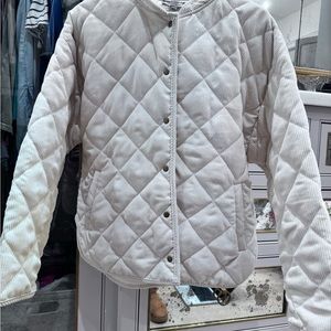 Beige corduroy jacket